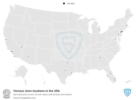 versace location in usa.